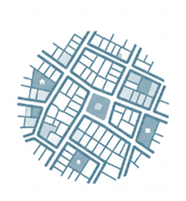 Where urban planning applies — Micro level — street layouts