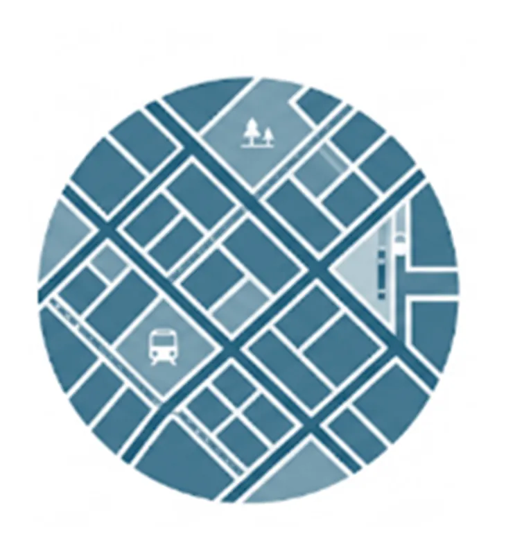 Where urban planning applies — Macro — regional corridors